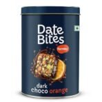 Farmley Dark Choco Orange Date Bites 200g I Dates Barfi Made with Dates, Cocoa Powder, Pista, Cashews, Almonds, Honey, Orange and Pure Ghee I Chocolate Flavoured Healthy Delicious Indian Sweets, No Added Sugar - Fast UK Delivery - Image 2