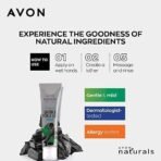 Avon Naturals Purifying Carbon & Perilla Leaf Cleanser | For Deep Cleansing | Mild & Gentle Formula Face Wash | 100g - Fast UK Delivery - Image 6