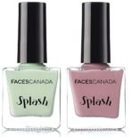 FACESCANADA Splash Glossy Finish Nail Enamel Set Of 2 - Floral Dream & Linty (16Ml) - Fast UK Delivery - Image 2