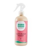 Born Good Eco-Friendly Plant Based Tap And shower Cleaner, Removes Hard-Water Stain And Dissolves Limescale - 500 ml (Pack of 1) Spray Bottle - Fast UK Delivery