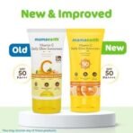Mamaearth Vitamin C Daily Glow Sunscreen with Vitamin C & Turmeric for Sun Protection & Glow | SPF 50 & PA++++ Protection | No White Cast | Lightweight & Non-Sticky | Brightens Skin | For All Skin Types | 50g x 2 - Fast UK Delivery - Image 3