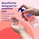 Clean & Clear Essentials Foaming Facial Cleanser, Oil-Free Daily Face Wash to Remove Dirt, Oil & Makeup, 8 fl. Oz - 240 ml - Fast UK Delivery - Image 4