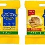 PARLE Nutricrunch Classic Digestive Cookies Pack of 2 Cookies (2 kg, Pack of 2) - Fast UK Delivery
