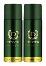 Denver Prime Creation Hamilton Deodorant for Men (150ml, Pack of 2) - Fast UK Delivery