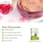 Attar Ayurveda Rose petal powder 100 grams | Ideal for Skin and Face | 100% Pure and Natural, No Preservative | Antioxidant Support To Revitalize Skin Health - Image 4