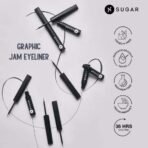 SUGAR Cosmetics - Graphic Jam - 36Hr Eyeliner - 01 Blackest Black (Matte Finish Eyeliner) - Intense, Waterproof Eye Liner - Lasts Up to 36 hours - Fast UK Delivery - Image 3