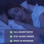 nutrabud Melatonin 10 Mg - 120 Veg Tablets - For Sleep Support,Nerve Relaxation,And Stress Relief - Non-Habit Forming For Men & Women (120 Count (Pack Of 1),Unflavoured),120 Capsule - Fast UK Delivery - Image 4