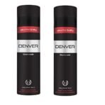 DENVER Black Code Talcum Powder 300GM Each - (Pack of 2) | Scented Talc for Men - Fast UK Delivery - Image 2