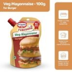 Dr. Oetker FunFoods Veg Mayonnaise Burger, 100g, Made with 38% Tomatoes - Fast UK Delivery - Image 4