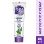 BOROPLUS Antiseptic Cream, 24 Hour Moisturisation, Ayurvedic, Neem, Tulsi & Aloe Vera, 80ml (Pack of 3) - Fast UK Delivery - Image 3