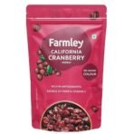 Farmley Dried Cranberry I 200 Gram, Pack Of 1 I Dried Fruit, Berries, High Nutrient And Antioxidant No Added Preservatives - Fast UK Delivery - Image 2