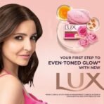 Lux Radiant Glow rose Vitamin C & E For Superior Glow Offer Pack of 8 x 150g - Fast UK Delivery - Image 4