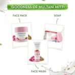 Mamaearth Multani Mitti Moisturizing Lotion Soap with Multani Mitti & Rose for Oil Control & Acne 125g (Pack of 4) | Benefits of Lotion in a Soap | Deeply Cleanses & Moisturizes | Grade 1 Acne Soap - Fast UK Delivery - Image 7