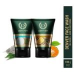 DENVER Oil Clear + Acne Clear Face Wash - 100GM Each (Pack of 2) | Oil Control/Acne Control Cleansing Gel - Remove Acne & Lighten Dark Spots Face Gel for Men - Fast UK Delivery - Image 3