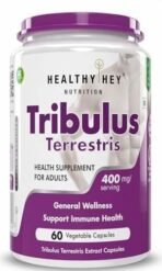 HealthyHey Nutrition Tribulus Terrestris - 60 Count 10% Saponins - Highest Purity On The Market - (Pack of 1-60 Caps) - Fast UK Delivery - Image 2