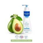Mustela 2 in 1 Cleansing Gel, 200ml + Mustela Hydra Bebe Body Lotion, 300ml - Fast UK Delivery - Image 3