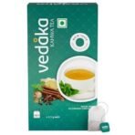 Vedaka Detoxifying Kahwa Tea | 100 teabags | Contains Salt, Ginger, Tulsi, Cinnamon, Black Pepper, Cloves, Nutmeg, Asafoetida & Cardamom Seed | Natural Body Cleanser, 180 gram - Fast UK Delivery - Image 2