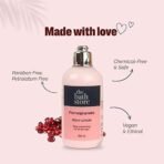 The Bath Store Pomegranate Body Lotion for Women & Men | Body Moisturizer for Oily & Dry Skin - Deep Moisture, Non Sticky | Unisex-Adults, 200ml - Fast UK Delivery - Image 5