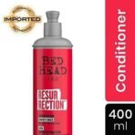 Bed Head TIGI Resurrection Super Repair Hair Conditioner for Damaged Hair, Repairs & Nourishes, Professional Repairing Formula for Deep Nourishment & Smooth Hair, Safe for Coloured Hair, 400 ml - Fast UK Delivery - Image 4