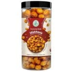H&H HEALTH & HYGIENE Roasted Chat Masala Makhana Sourced Directly Healthy Snack Fox Nuts | Lotus Puffs | Rich in Calcium | Maintains Weight | Fit for Fasting(Makhana) (100g, Chaat Masala Pack Of 2) - Fast UK Delivery - Image 4