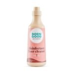 Born Good Plant Based Turkish Applewood Fragrance Disinfectant Liquid Floor and Surface Cleaner, Biodegradable, Non-Toxic And Eco-Friendly - 1 Ltr (Pack of 1) - Fast UK Delivery