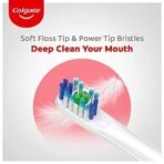 Colgate Proclinical 250R Deep Clean Rechargeable Sonic Toothbrush for adults, Electric Toothbrush with Soft Bristles, Healthier Gums in 4 Weeks (With Replaceable Brush Head, Charger included,White) - Fast UK Delivery - Image 5