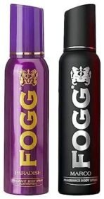 Fogg Fragrant Body Spray For Women, Paradise, 150ml & Marco Body Spray For Men, 150ml - Fast UK Delivery - Image 2