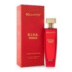 Bella Vita Luxury Women Diva Eau De Parfum Liquid Perfume With Bergamot, Black Currant, Lily, Musk, Floral, Fruity Long Lasting Edp Fragrance Scent 100 Ml - Fast UK Delivery - Image 7