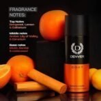 DENVER G O A T Black Code Deo -150ML Each (Pack of 2)| Long Lasting Deodorant Spray For Men - Fast UK Delivery - Image 4