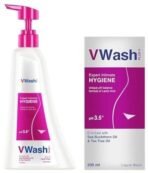 VWash Plus Expert Intimate Hygiene Wash, 350 ml & VWash Plus Expert Intimate Hygiene, With Tea Tree Oil, Liquid Wash Prevents Dryness, Itchiness And Irritation, Balances PH, Paraben Free, 200 ml - Fast UK Delivery - Image 2