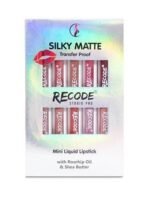 Recode Silky Matte Liquid Lipstick Combo - Smudge-Proof,Transfer-Proof,Long Lasting,Infused with Rosehip & Shea Butter- Perfect for Gifting, Wedding, Special Occasions, Travel Pack of 10 - Fast UK Delivery - Image 2