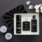 Bella Vita Luxury Black Edition Gift Set with CEO Man EDP Perfume 100ml, Body Parfum Deodorant 150ml & Refreshing Shower Gel for Deep Cleansing, 250ml - Fast UK Delivery - Image 7