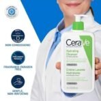 CeraVe Hydrating Cleanser For Normal To Dry Skin (473ml) - Non-Foaming Face Wash with Hyaluronic Acid And Ceramides | Non-Comedogenic, Non-Irritating And Fragrance-Free Cleanser - Fast UK Delivery - Image 5