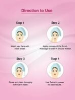 Gemblue Biocare Face and Body Scrub | Natural Deep Exfoliation | De-Tan Oil and Dullness Removal (Gemblue Biocare Goat Milk Scrub, 385ml 12.92 fl oz.) - Fast UK Delivery - Image 6