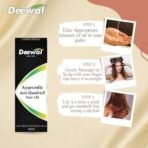 DEEWAL Ayurvedic Anti-Dandruff Hair Oil - Natural Solution for Dandruff-Free Hair | Nourishing & Soothing Formula | 100% Natural Ingredients | 100ml - Fast UK Delivery - Image 5