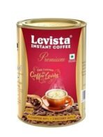 Levista Premium Instant Coffee (Can) (100 Grams) | Premium Blend of 80% Coffee & 20% Chicory| Caffeine Coffee with Rich Bold Flavour for an Energising Experience - Fast UK Delivery - Image 2