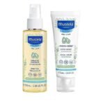 Mustela Baby Oil 100ml and Hydra Bebe Facial Cream 40ml Combo Pack - Baby Skincare Essentials - Fast UK Delivery - Image 2