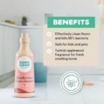 Born Good Plant Based Turkish Applewood Fragrance Disinfectant Liquid Floor and Surface Cleaner, Biodegradable, Non-Toxic And Eco-Friendly - 1 Ltr (Pack of 1) - Fast UK Delivery - Image 3