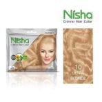 Nisha Cream Hair Color Rich Bright Long Lasting Hair Colouring For Ultra Soft Deep Shine 100% Grey Coverage Conditioning With Natural Herbs Ultra Blonde (Pack of 6) - Fast UK Delivery - Image 3