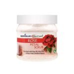 Gemblue Biocare Rose Petal Scrub Enriched with Rose Oil, Aloevera and Rose Petal, Suitable for All Skin types - 500ml - Fast UK Delivery - Image 2