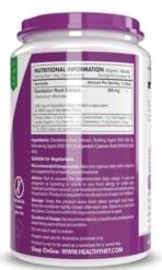 HealthyHey Nutrition Dandelion Root Extract - Natural - 10:1 Ratio - Natural Diuretic & Support Digestion, 60 Vegetable Capsules - Fast UK Delivery - Image 3