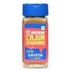 CRISTA 45 gms Southern Cajun Seasoning for Fries, Popcorn & Appetizers | Mixed Spices Blend | Vegan | Zero added Colours, Fillers, Additives & Preservatives - Image 2