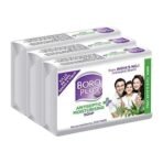 BoroPlus Antiseptic + Moisturising Soap - Neem, Tulsi & Aloe Vera, [Pack of 3] - Fast UK Delivery - Image 2