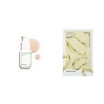 Innisfree Green Tea Hyaluronic Hydrating Serum 30ml for Glowing & Hydrated Skin with Hyaluronic Aci,Innisfree Vitamin C Active Sheet Mask 25ml - Fast UK Delivery