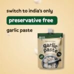CURRYiT Preservative Free Garlic Paste 150gm | Thick & Coarse | Ready to Cook Lehsun Cooking Paste| Fresh & Pure | Organically Processed Garlic paste (Pack of 3) - Fast UK Delivery - Image 3