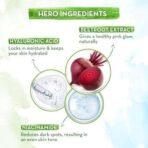 Mamaearth Beetroot Daily Glow Face Cream With Beetroot & Hyaluronic Acid - 80g|Gives Hydrated Pink Glow |Gives Instant Brightening Effect |Lightweight & Non-Greasy |Natural Glow |For All Skin Types - Fast UK Delivery - Image 5