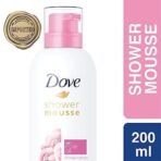 Unilever Dove Creamy Shower And Shaving Mousse, Gentle Cleanser Infused With Rose Oil For Nourishment, Gives 24 Hour Softness, Sulphate-Free, 200 Ml - Fast UK Delivery - Image 5