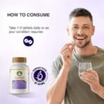 Maharishi Ayurveda Glucomap For Diabetes Management With Jamun,Karela,Neem,Arjuna Help Control Blood Sugar Levels Natural Glucose Regulator Helps In Blood Sugar Metabolism 60 Tablets Pack Of 1 - Fast UK Delivery - Image 5