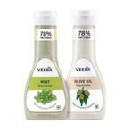 Veeba Mint Mayonnaise, 300g with Olive Oil Mayonniase, 300g - Fast UK Delivery - Image 2