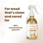 Koparo Natural Wood Cleaner & Conditioner Combo | 1300ml | 3-in-1 Clean, Condition & Protect Wooden Items | Plant Based | Non-Toxic & Eco-Friendly | Kids,Pet Safe, Skin Friendly - Fast UK Delivery - Image 3